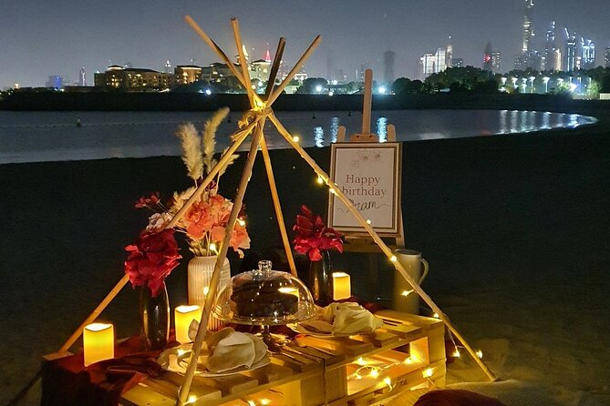 Sunrise Beach Proposal Burj Khalifa View - Common Questions