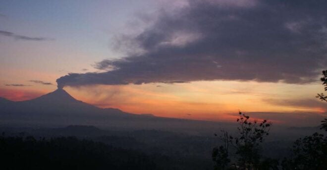 Sunrise Borobudur Hill - Waterfall - Tropical Landscapes and Surroundings
