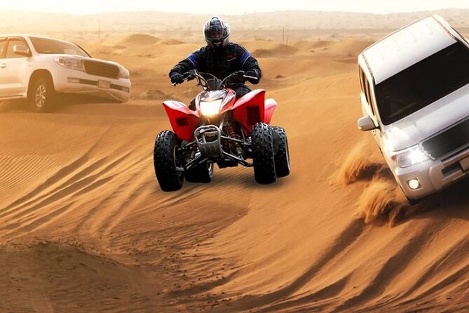 Sunrise Desert Safari With Quad Bike and Camel Ride - Pricing and Booking