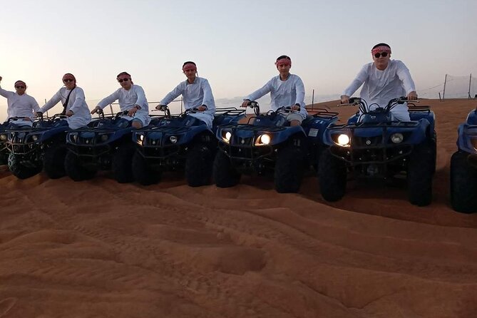 Sunrise Desert Safari With Quad Bike and Camel Ride - Cancellation Policy