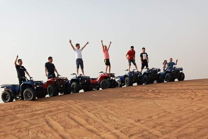 Sunrise Desert Safari With Quad Bike and Camel Ride - Common Questions