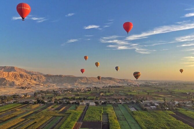 Sunrise Hot Air Balloon Experience in Luxor - Scenic Views and Landmarks