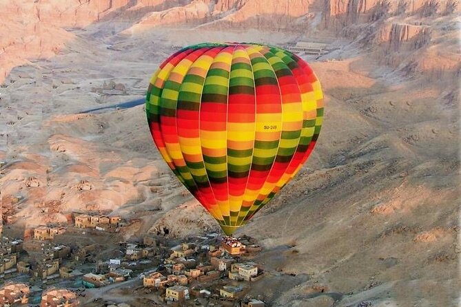 Sunrise Hot Air Balloon Journey Across Luxor - Location and Duration
