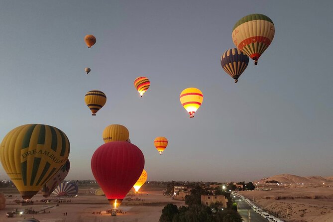 Sunrise Hot Air Balloon Ride Over Luxor West Bank - Included Services