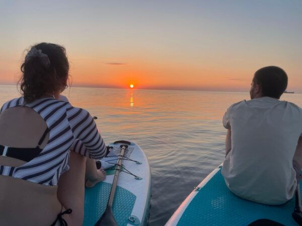 Sunrise in SUP With Breakfast on Board and Private Lesson - Background