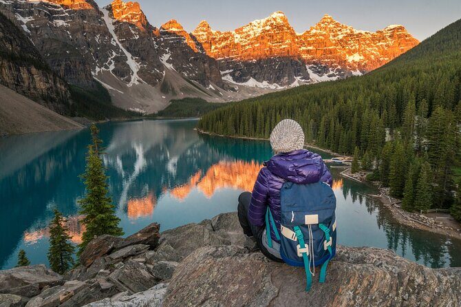 Sunrise Moraine Lake and Lake Louise - The Morning Start and Transportation