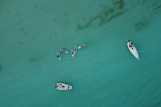 Sunrise on Paddleboard With Breakfast in the Lagoon of 7 Colors - Enjoying a Delicious Breakfast