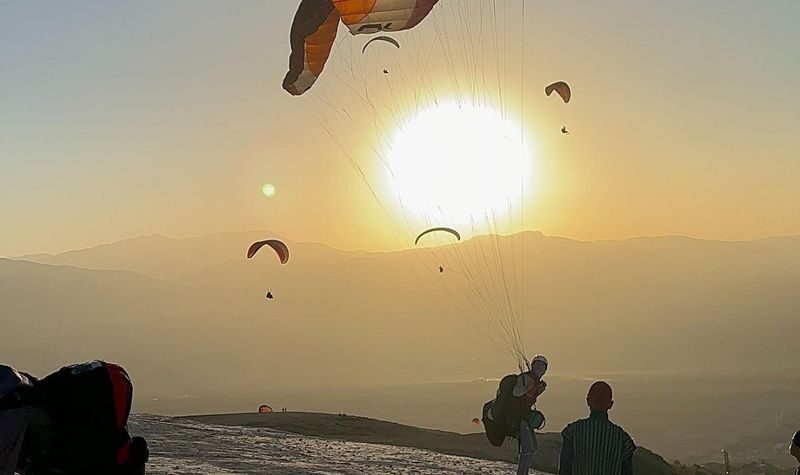 Sunrise Paragliding Over Agafay Desert and Atlas Mountains from Marrakech - Tea after landing, with a camel ride as an extra