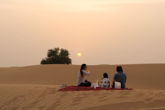 Sunrise Private Desert Safari With Refreshment & Camel Ride Dubai - Exciting Camel Ride Experience in Dubai