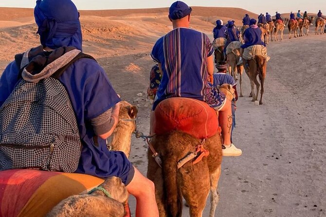 Sunset and Dinner in Agafay Desert: Camel Ride Experience - Pass By Attractions in Agafay Desert