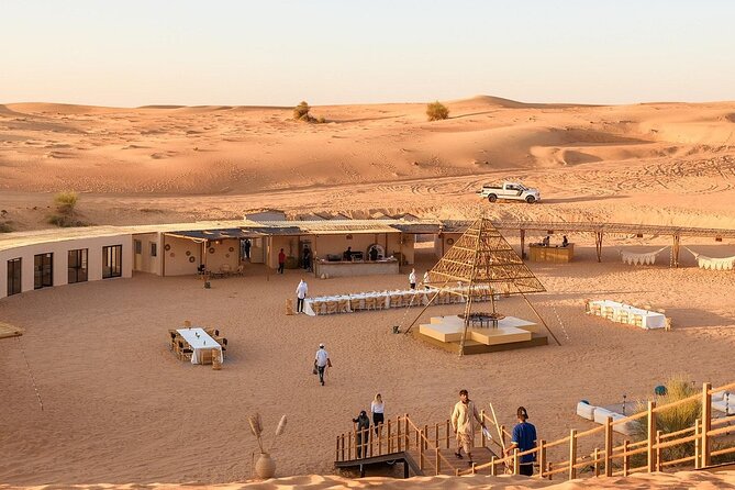 Sunset and Dinner Luxury Desert Experience With Transfers - Live Entertainment and Cultural Performances