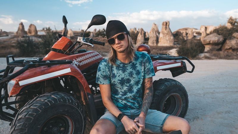 Sunset and sunrise ATV Quad tour in Cappadocia - Rose Valley: the route’s scenic heart