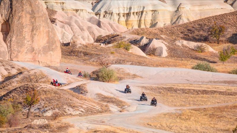 Sunset and sunrise ATV Quad tour in Cappadocia - Sword Valley: another look, not a separate expedition