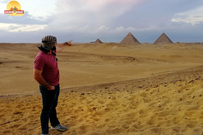 Sunset at Giza Pyramids by Camel - Experience Overview