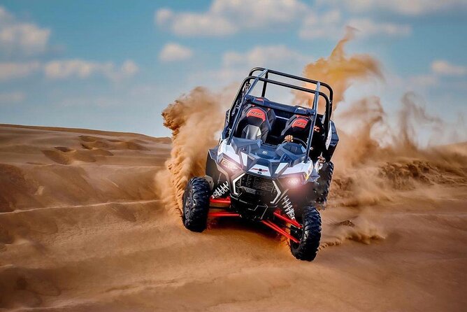 Sunset Buggy Ride With Sandboarding and Camel Ridding - Experience the Thrill of Sandboarding