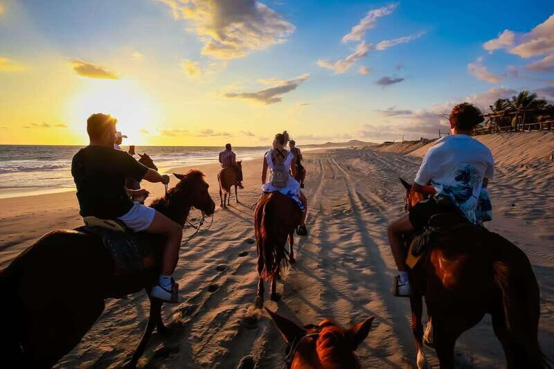 Sunset by Horse on the Beach - What to Expect from the Sunset Horseback Ride