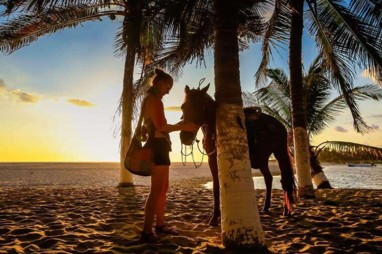 Sunset by Horse on the Beach - What to Expect from the Itinerary