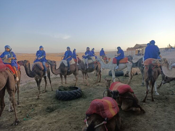 Sunset Camel Ride In Agafay Desert With Dinner - Activity Details
