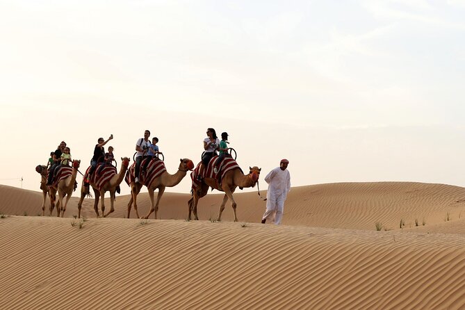 Sunset Camel Trek & Red Dunes Safari With BBQ at Al Khayma Camp From Dubai - Reviews