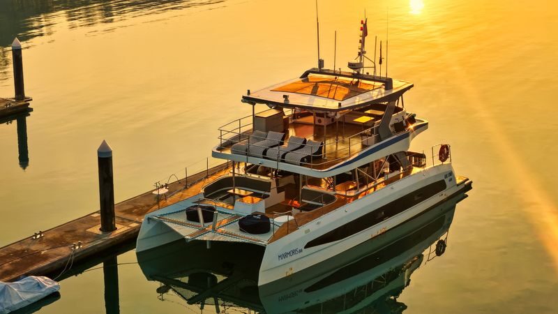 Sunset Chill with Marmoris Catamaran - Sunset from the water, not the shore