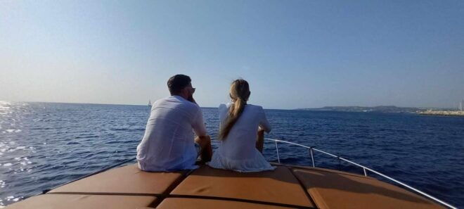 Sunset Cruise With Swim,Fruits,Wine,Dessert Rhodes by Night - Live Tour Guide Available