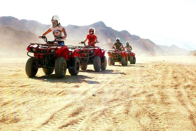 Sunset Desert Safari Trip by Quad Bike - Services Included