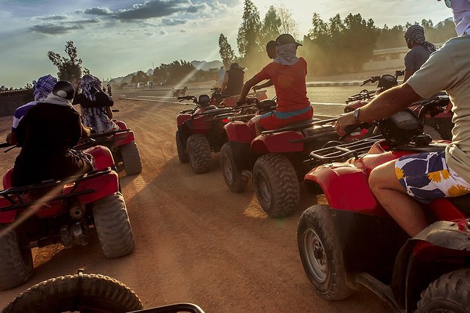 Sunset Desert Safari Trip by Quad Bike - Adventure-packed Sunset Desert Safari Experience