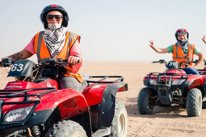 Sunset Desert Safari Trip by Quad Bike - Quad Bike ATV Ride Details