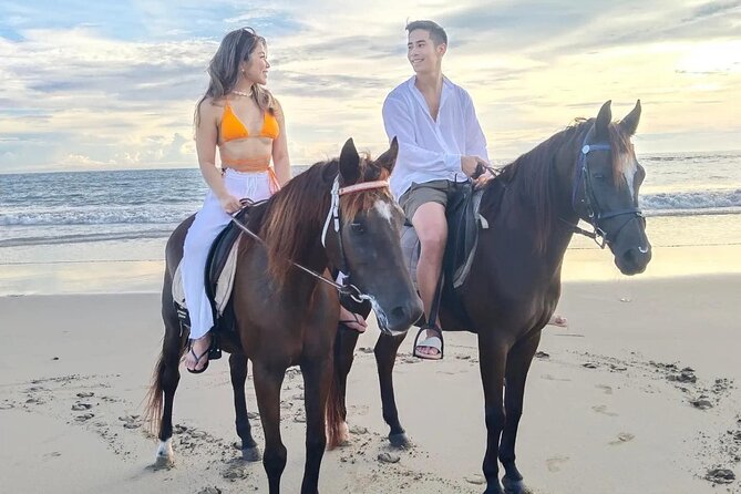 Sunset Horse Riding Seminyak Beach Bali - Good To Know