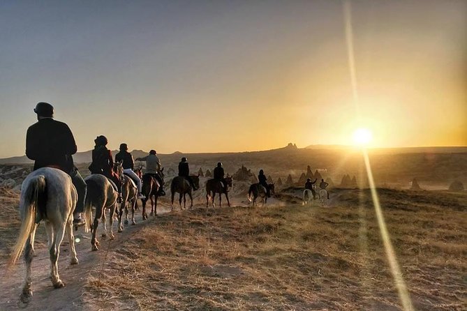 Sunset Horseback Riding Through The Valleys In Cappadocia - A Mesmerizing Journey Through Ancient History