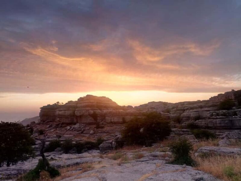 Sunset in El Torcal de Antequera with transportation from Antequera - Good To Know