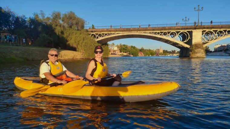 Sunset Kayak: Historic Seville, Triana and La Cartuja - Breathtaking Sunset Views Along the River