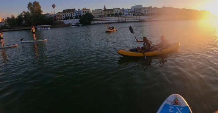 Sunset Kayak: Historic Seville, Triana and La Cartuja - Experience Highlights
