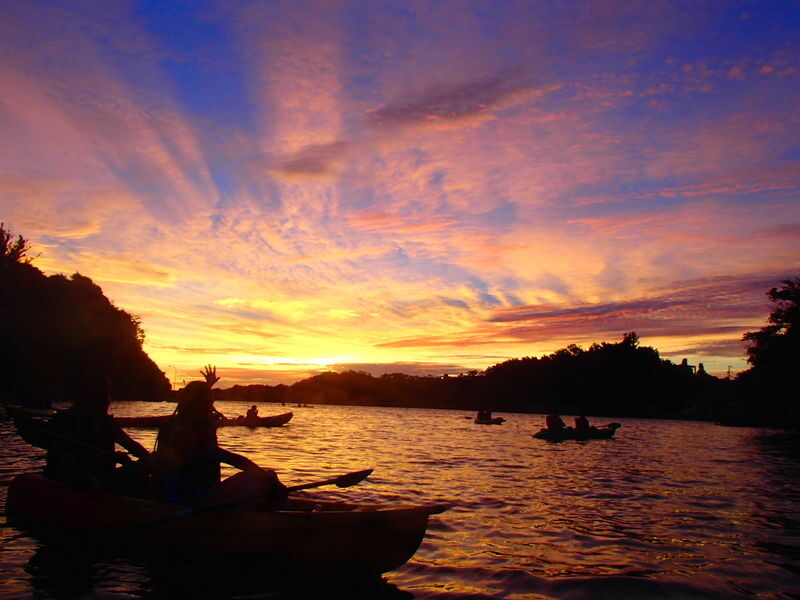 Sunset Kayak Tour in Okinawa - From the Hija River to the East China Sea