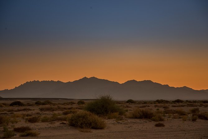 Sunset Luxury Experience to Dry Canyon Wadi Belli - Deluxe 4WD Vehicle for Desert Exploration