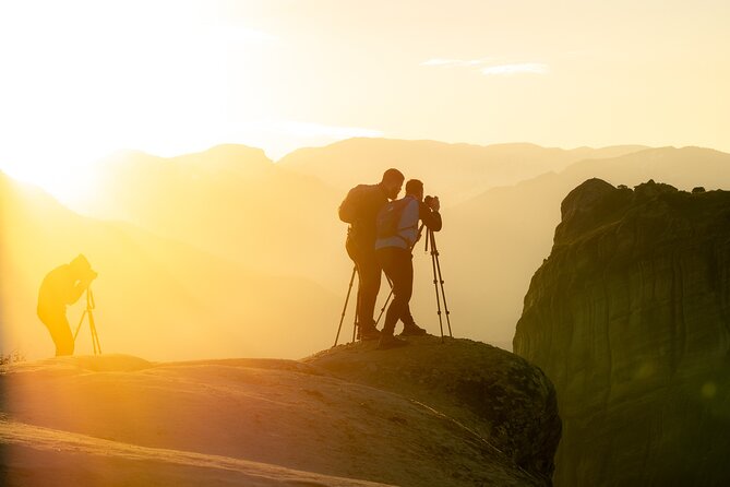 Sunset Meteora Private Photography Tour - Golden Hour Photography