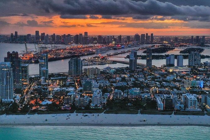 Sunset Miami Beach Private Air Tour - 50 Minutes - Inclusions