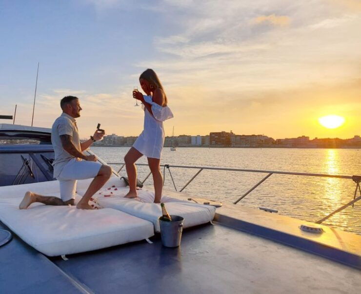 Sunset on a Boat With Cava Included - Experience Highlights