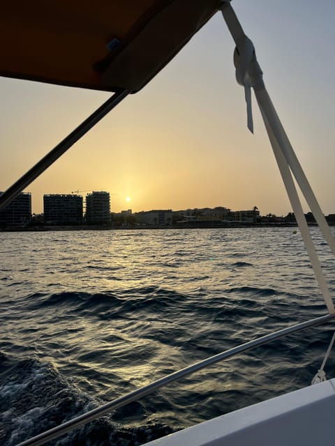 Sunset Onboard Torrevieja Bay in Exclusive Boat. - Booking Information
