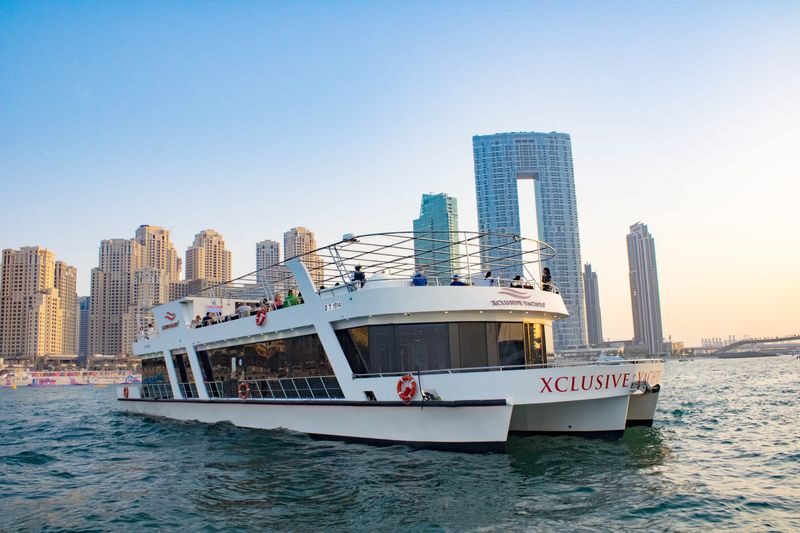 Sunset or Dinner Cruise with Live Music & Open Bar - A Marina cruise, not a tour of all Dubai