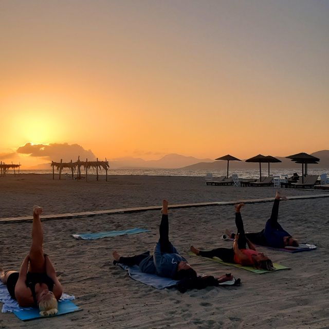Sunset Pilates on Tigaki Beach - Sunset Pilates Experience Description