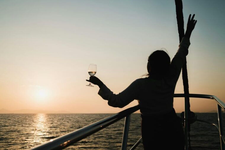 Sunset private boat tour with aperitif in Portofino - The Experience on Board
