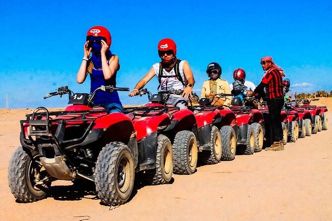 Sunset Quad Bike Safari Tour From Luxor Hotel or Nile Cruise - Inclusions and Pickup Details