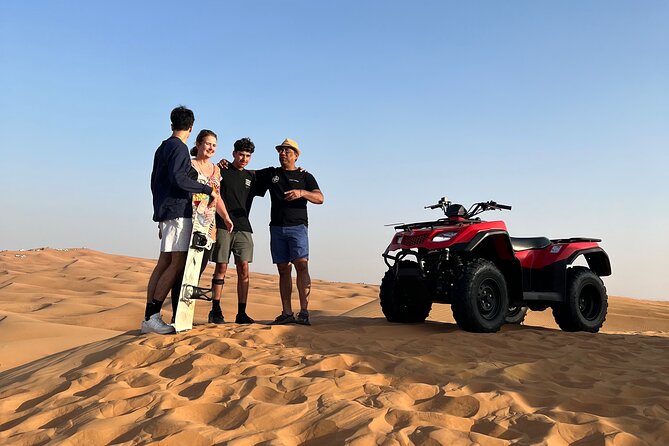 Sunset Safari With BBQ Dune Drive Camel Ride & Dune Buggy Option - Breathtaking Sunset in the Desert