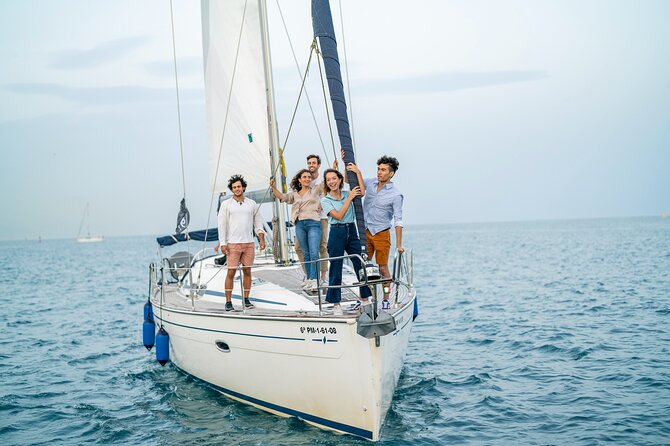 Sunset Sailboat Sailing in Barcelona.In - Meeting Point