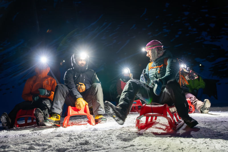 Sunset Sledding with Fondue - Weather, timing and booking details