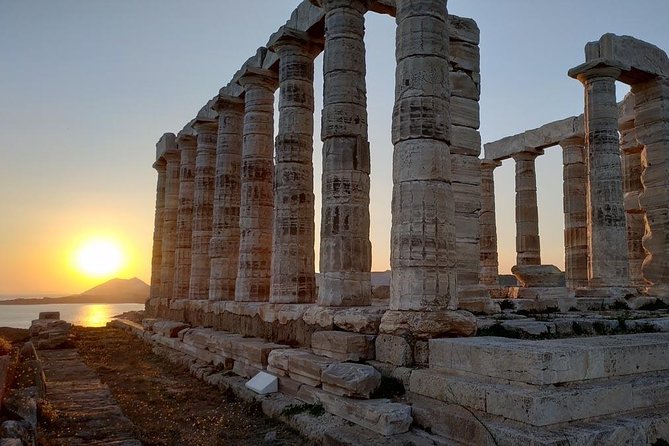 Sunset Sounio Temple Poseidon by Athenia Riviera Private Tour 4H - Explore Temple Site at Sunset