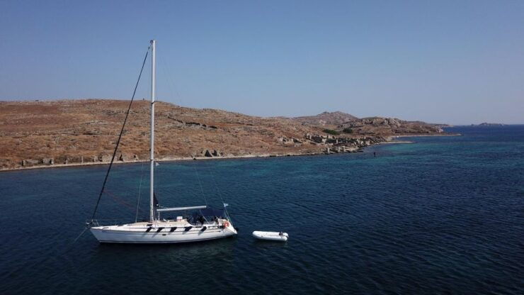 Sunset Tour With Nadia K to Delos and Rhenia Island - Activity Duration