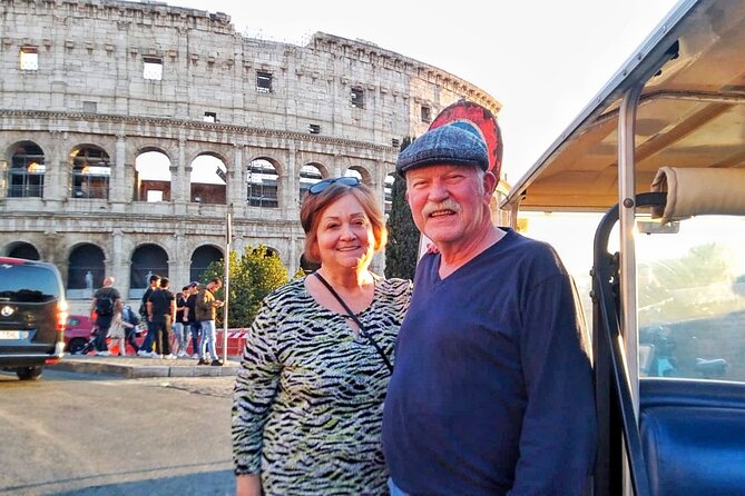 Sunset Tour WOW of Rome by Golf Cart With Local Guide and Gelato - End Point Information