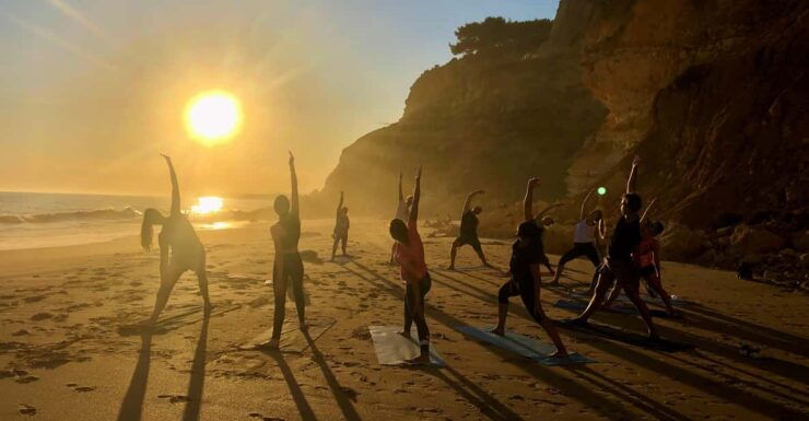Sunset Yoga at Lagoss Beautiful Beach by El Sol Lifestyle - Experience Highlights